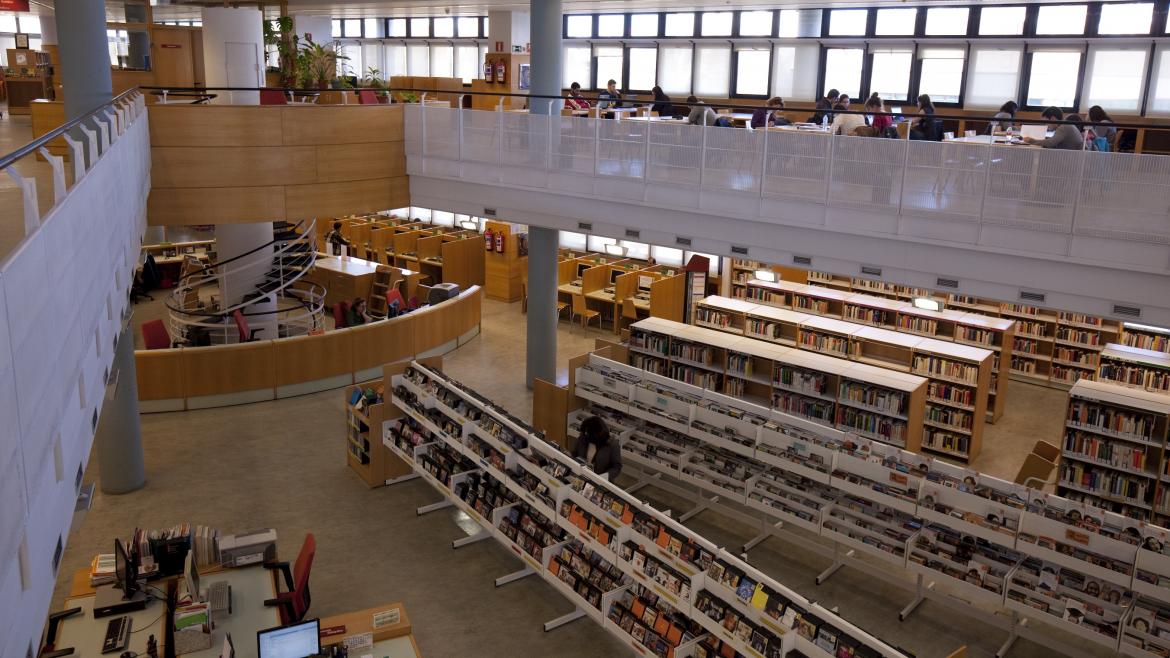 Imagen de una biblioteca