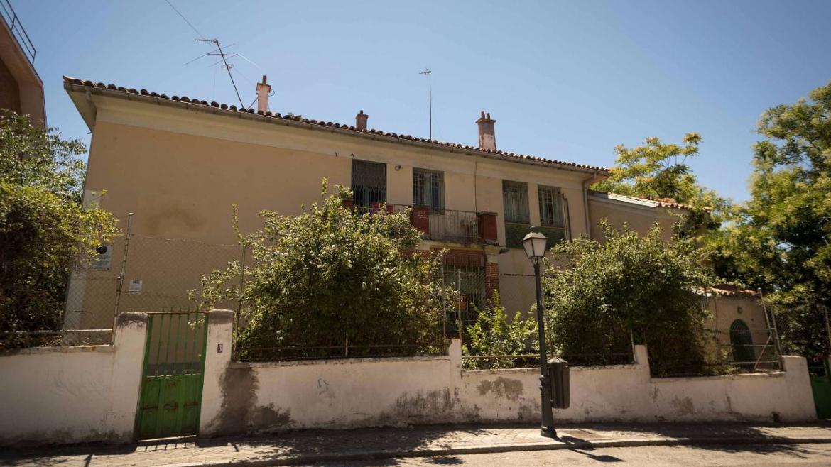 Fachada de la casa
