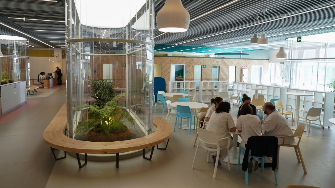 Una imagen del Centro de ELA del Hospital público Enfermera Isabel Zendal