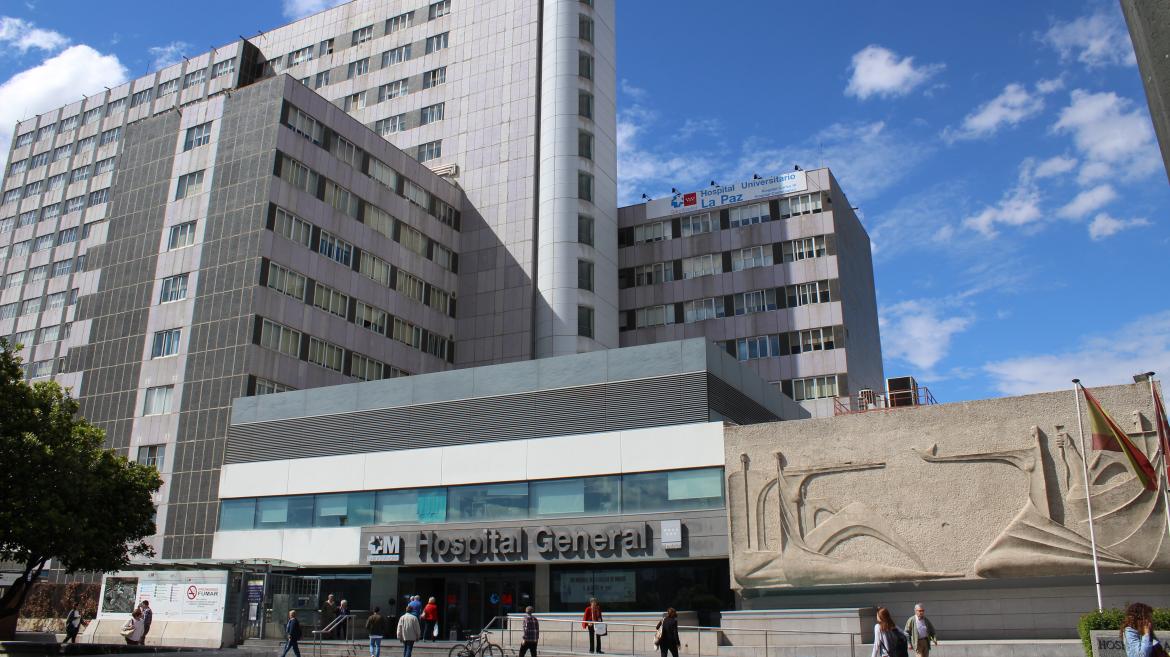 Una imagen del hospital La Paz en Madrid