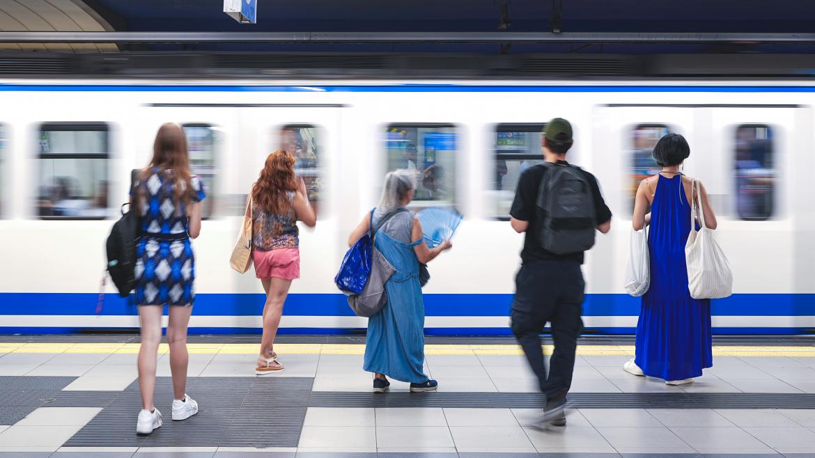 Andén de Metro