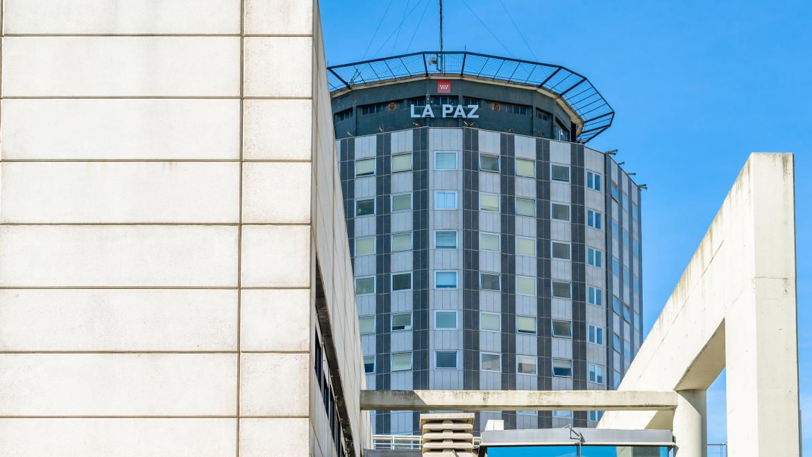 Vista del Hospital La Paz