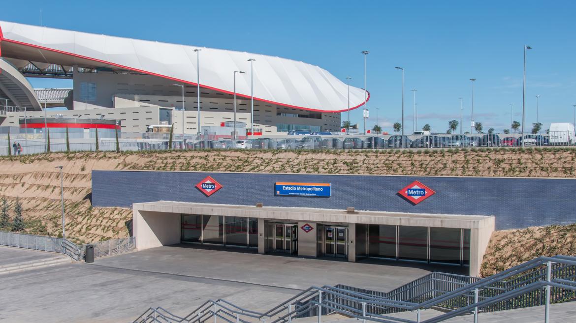 Estación de Metro Estadio Metropolitano