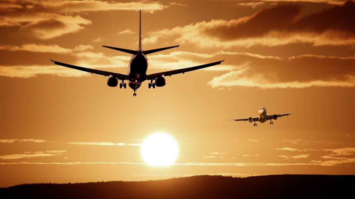 Aviones volando