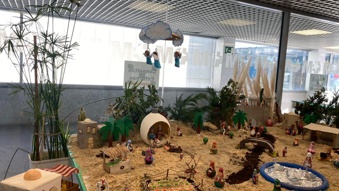 El Hospital público La Paz y el SUMMA112 ganan el Concurso de Belenes en el Entorno Sanitario de la Comunidad de Madrid 