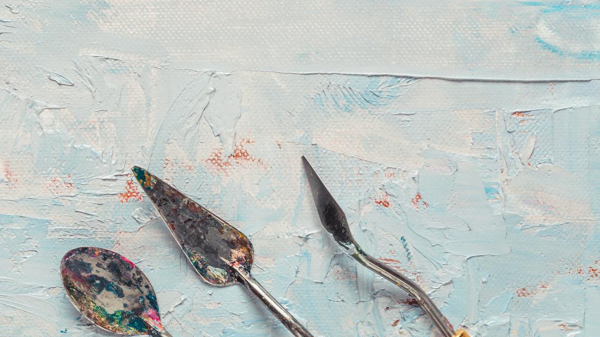 Materiales de pintura al óleo
