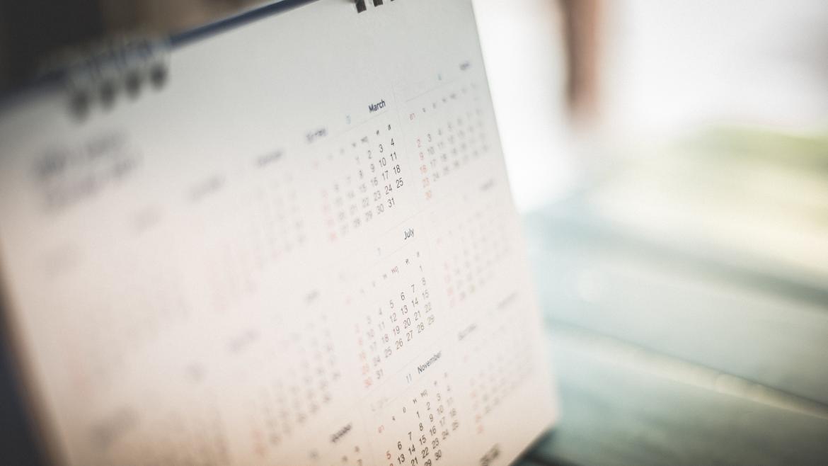 Un calendario