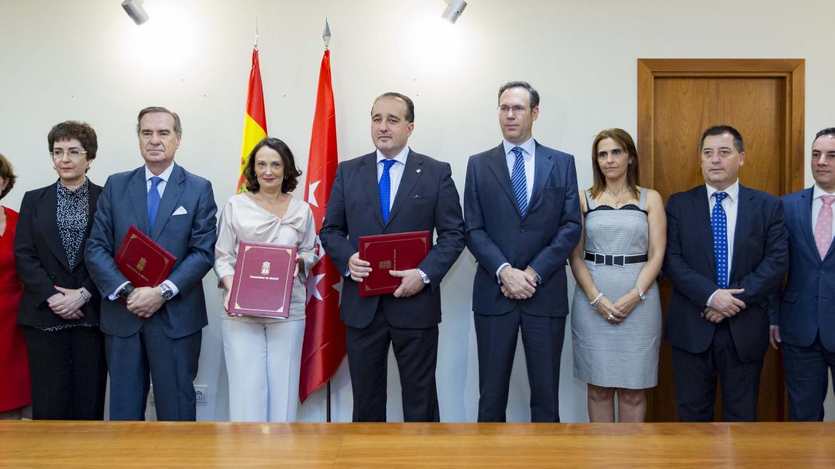 Ibarrola renueva los convenios con los Colegios de Abogados de Madrid y de Alcalá de Henares