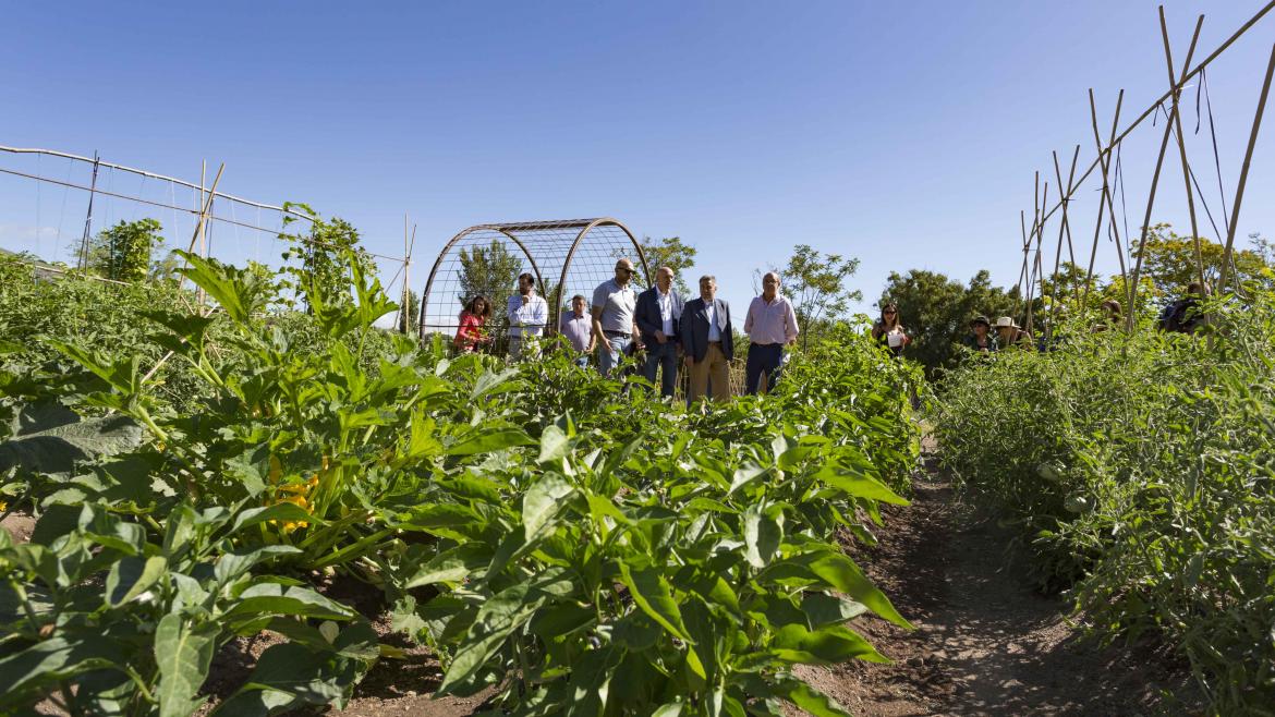 Visita a los laboratorios de agricultura participativa en El Escorial
