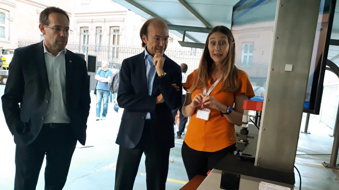 Imagen de Eduardo Sicilia en en la décima edición de la Noche Europea de los Investigadores