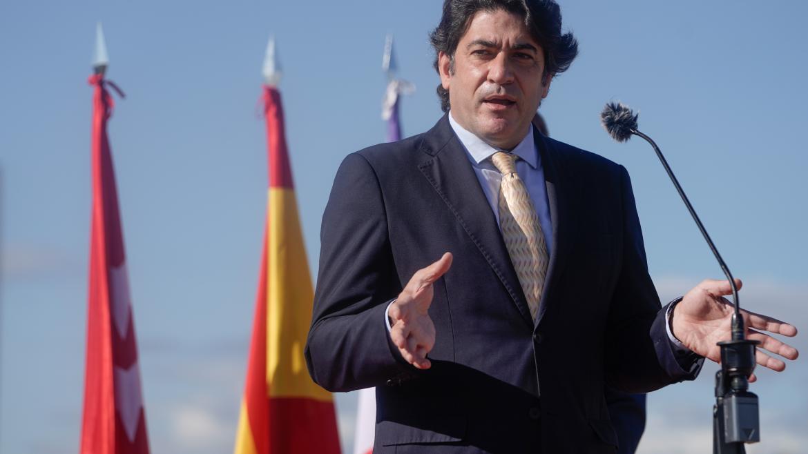 El consejero de Vivienda y Administración Local, David Pérez