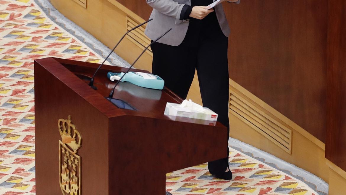 La presidenta en el Pleno