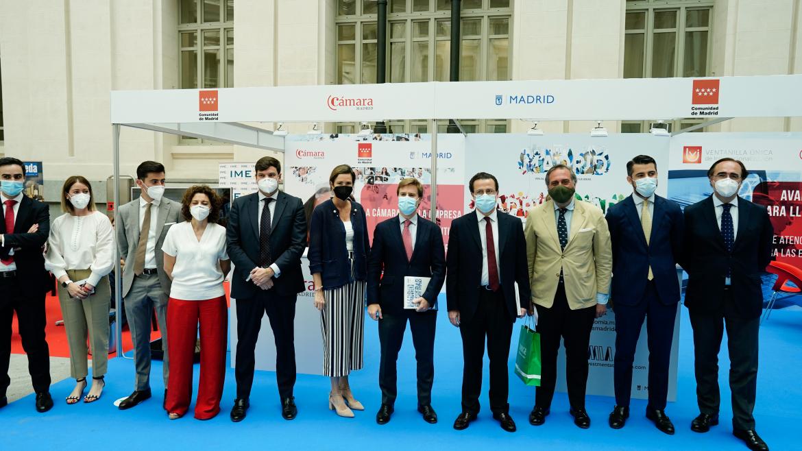 Javier Fernández-Lasquetty ha participado en la inauguración de IMEX-Madrid 2021