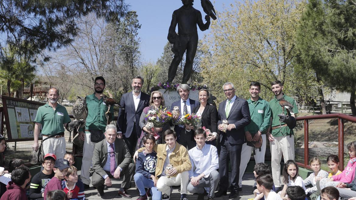 Ángel Garrido en el homenaje a Félix Rodríguez de la Fuente