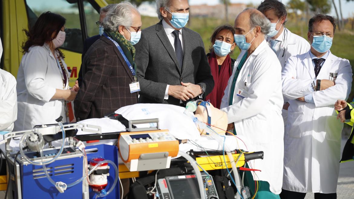 Enrique Suiz Escudero ha presentado el protocolo que permite mejorar la supervivencia en complicaciones respiratorias