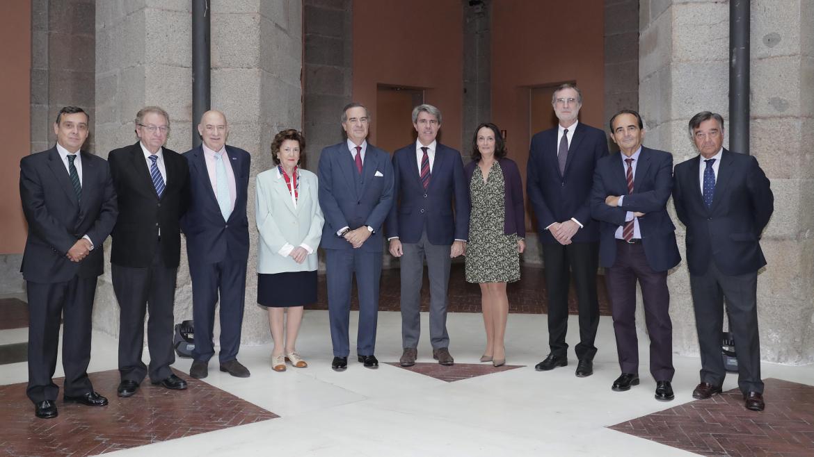 Ángel Garrido reunido con la junta directiva de la Unión Interprofesional de la Comunidad de Madrid (UICM)