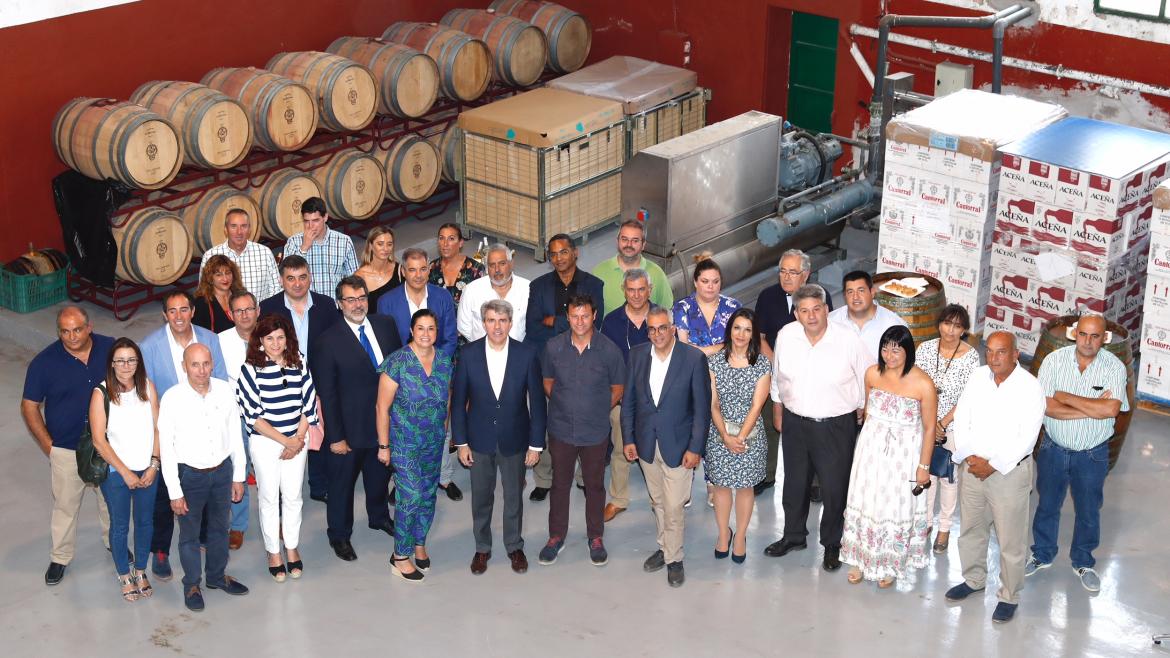 El presidente regional, Ángel Garrido, visita las industrias hortícolas de Villa del Prado, localidad conocida como ‘La Huerta de Madrid’