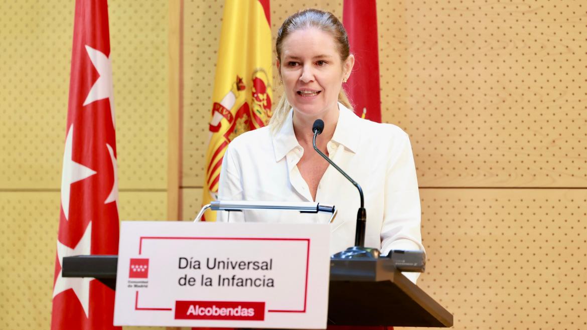 Ana Dávila interviene en el acto conmemorativo de entrega de los Reconocimientos a la Infancia 2023 