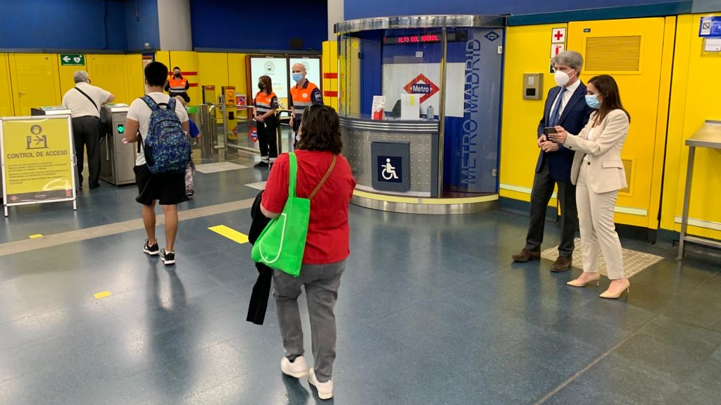 Ángel Garrido en Metro de Madrid