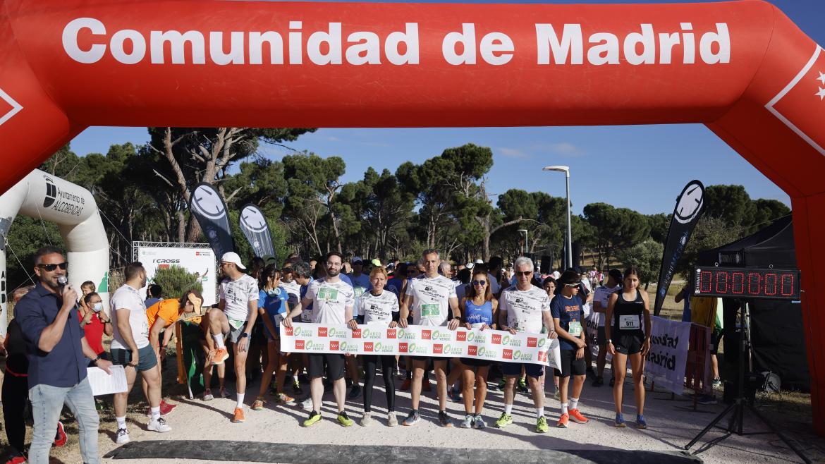 Carlos Novillo en el I Cross Arco Verde Valdelatas