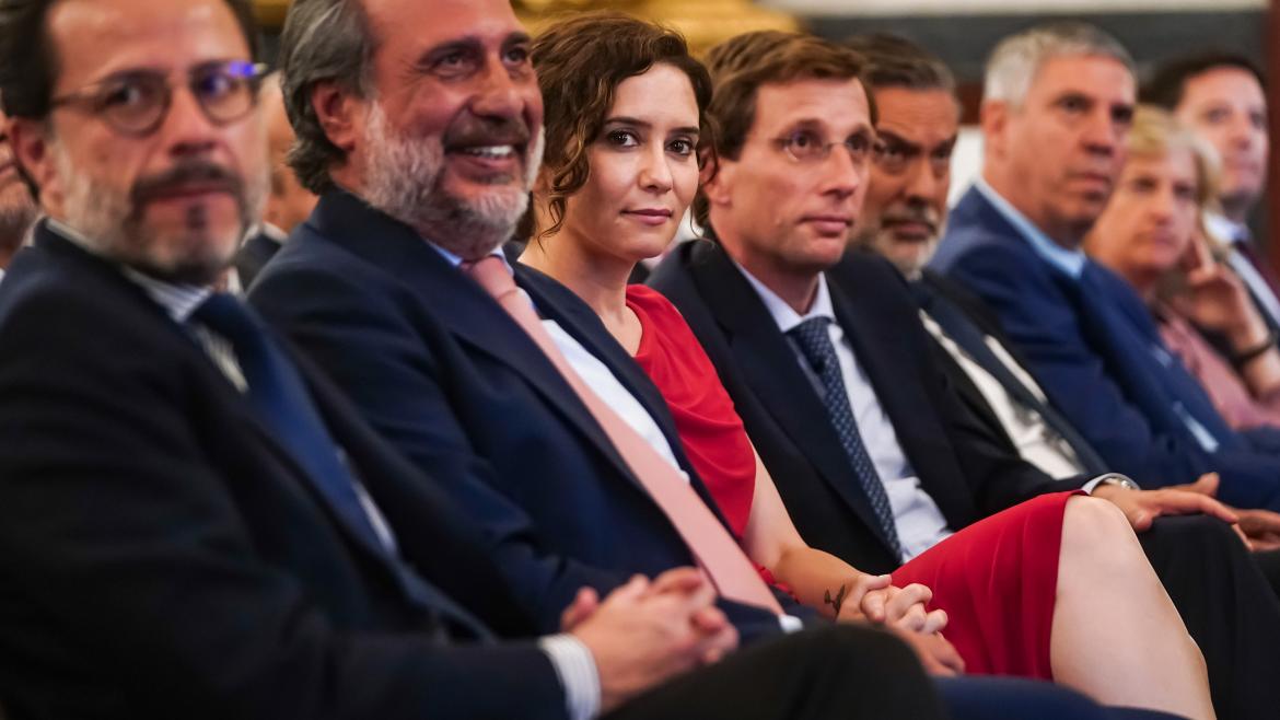 La presidenta entre el público del acto