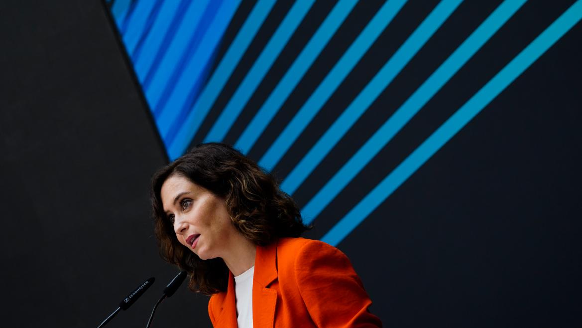 Primer plano de la presidenta