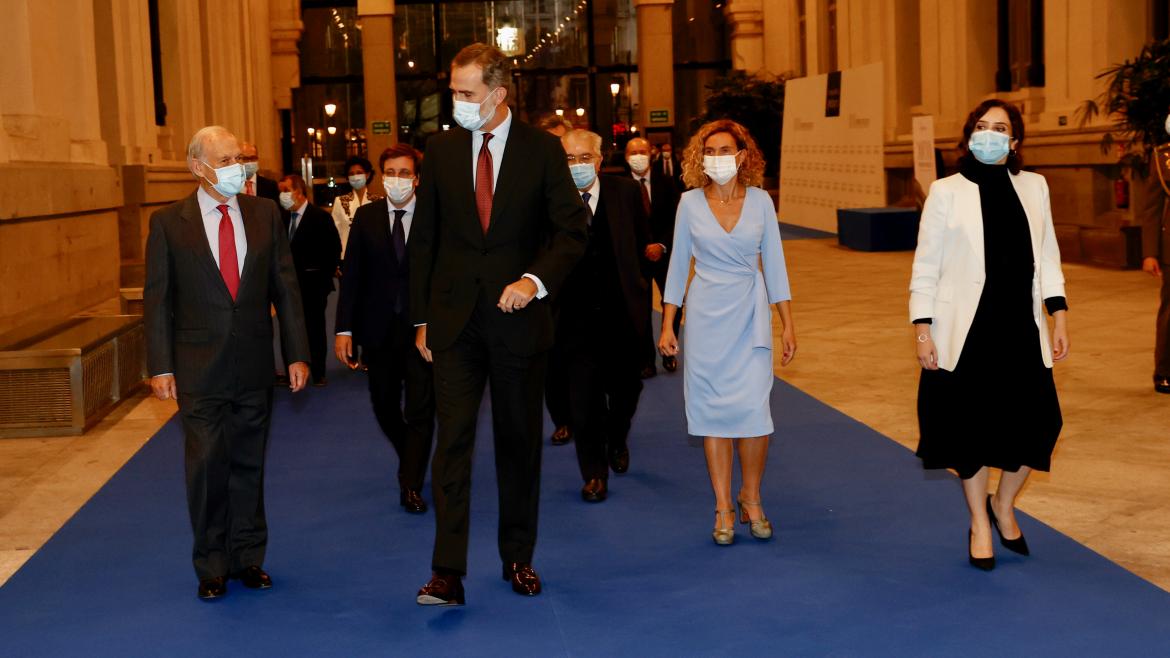 Isabel Díaz Ayuso durante el acto