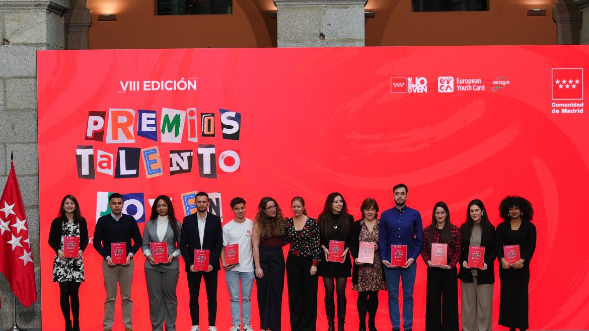 La consejera Ana Dávila durante la entrega de los Premios Talento Joven