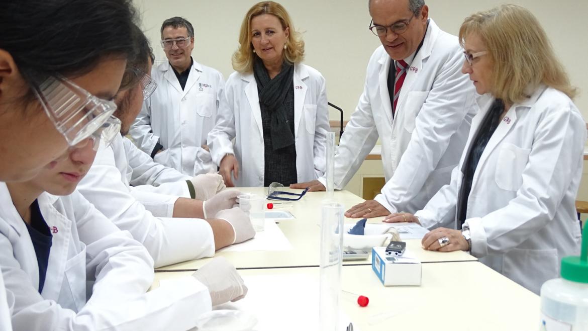 Rafael van Grieken en el taller ‘Detección de sangre’
