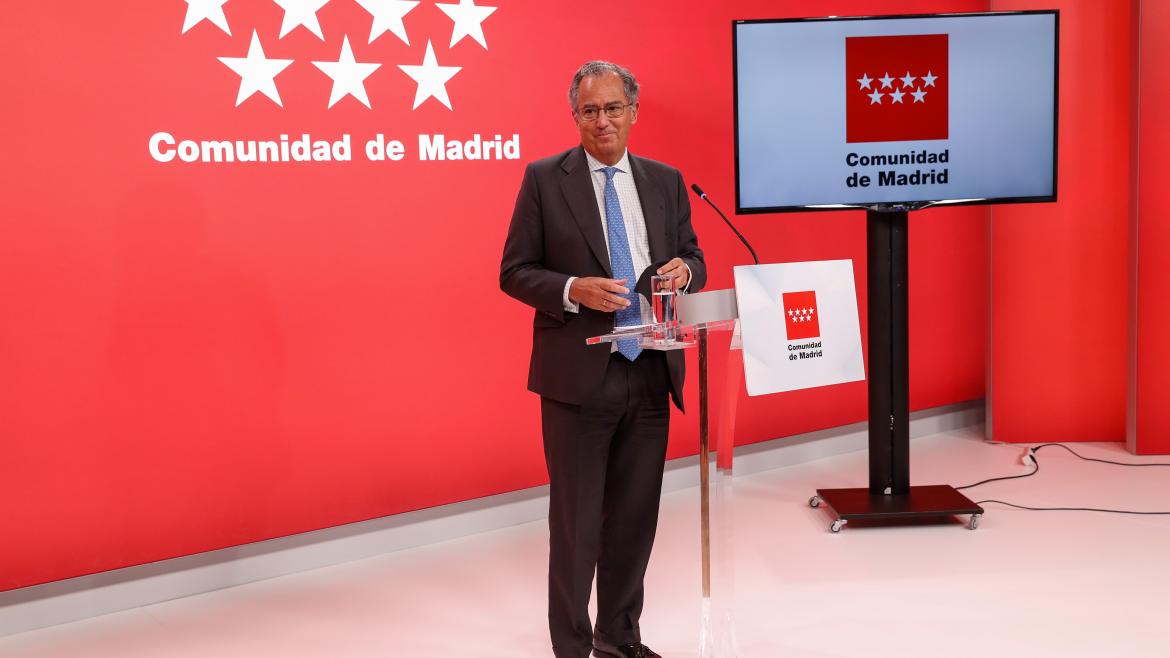 Enrique Ossorio en rueda de prensa