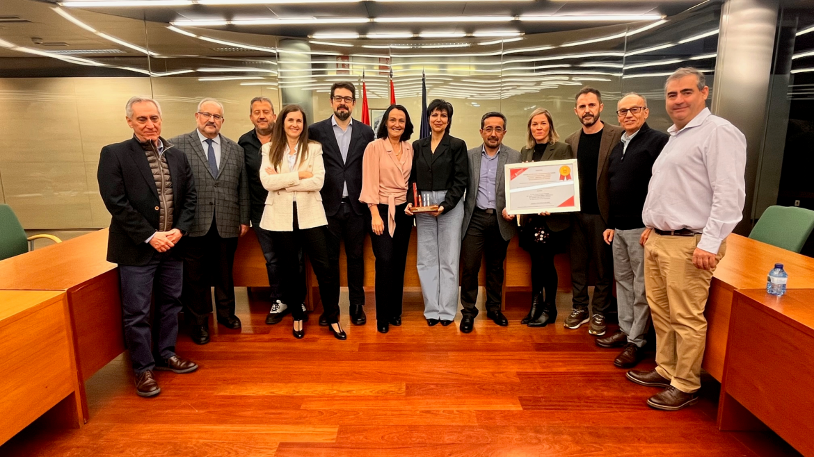Yolanda Ibarrola durante la entrega del I Premio de Estudios e Investigación sobre Responsabilidad Penal Juvenil