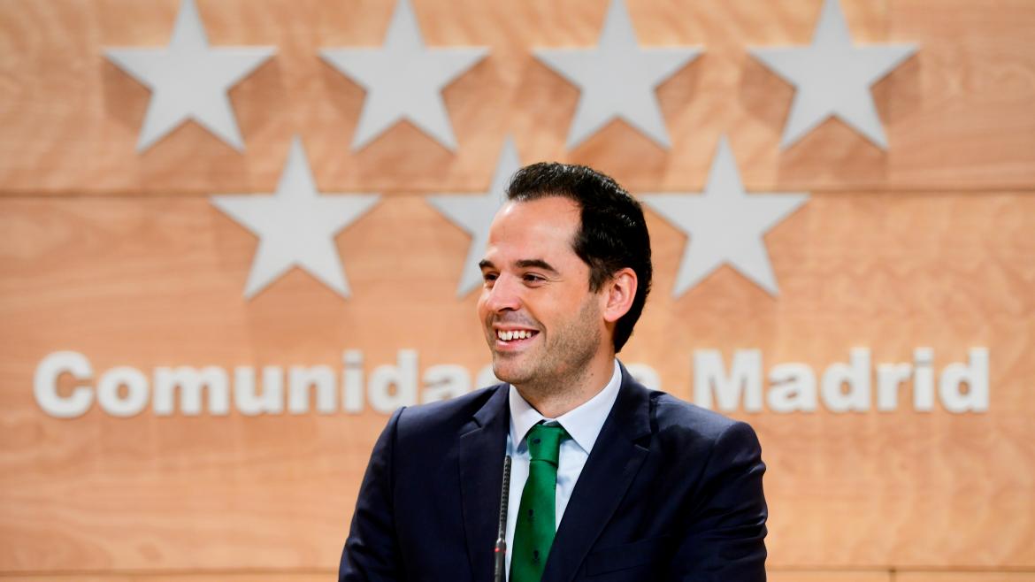 Denunciamos ante la Fiscalía la okupación de 59 viviendas públicas por parte de mafias Aguado durante la rueda de prensa posterior al Consejo de Gobierno