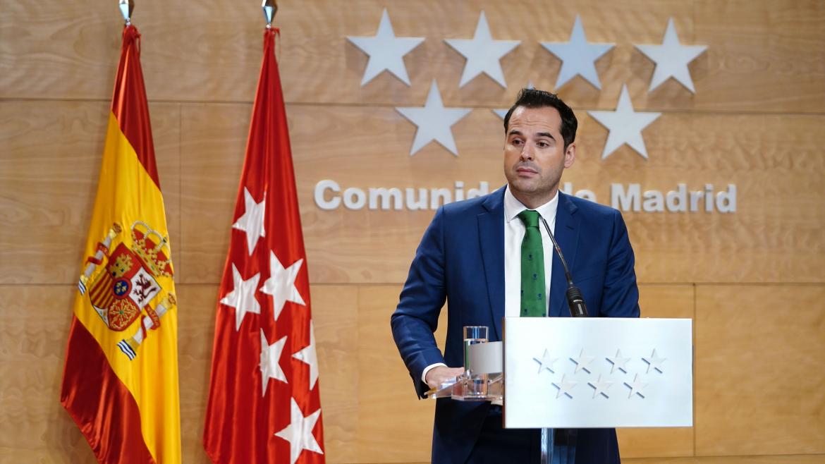 Ignacio Aguado tras Consejo de Gobierno