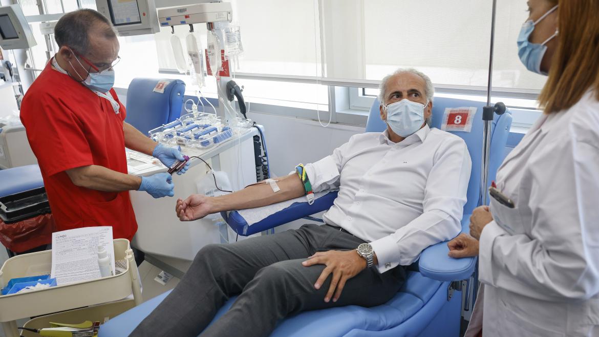 La Comunidad de Madrid pide a los ciudadanos que acudan a donar sangre