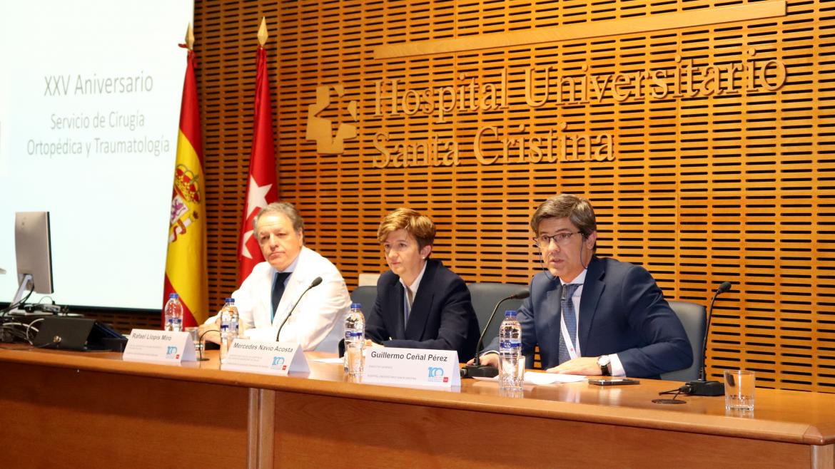 Imagen del artículo La Comunidad de Madrid celebra los 25 años del Servicio de Cirugía Ortopédica y Traumatología del Hospital público Santa Cristina