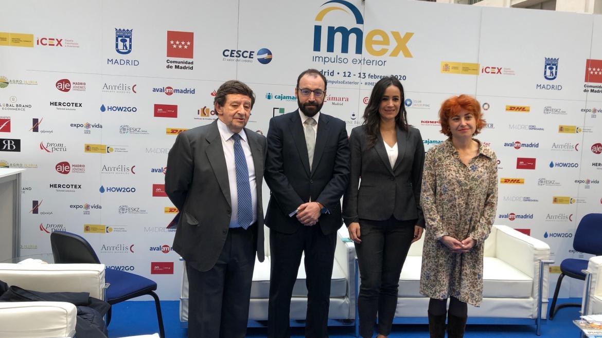 El consejero de Economía ha inaugurado la XVIII edición de IMEX Madrid