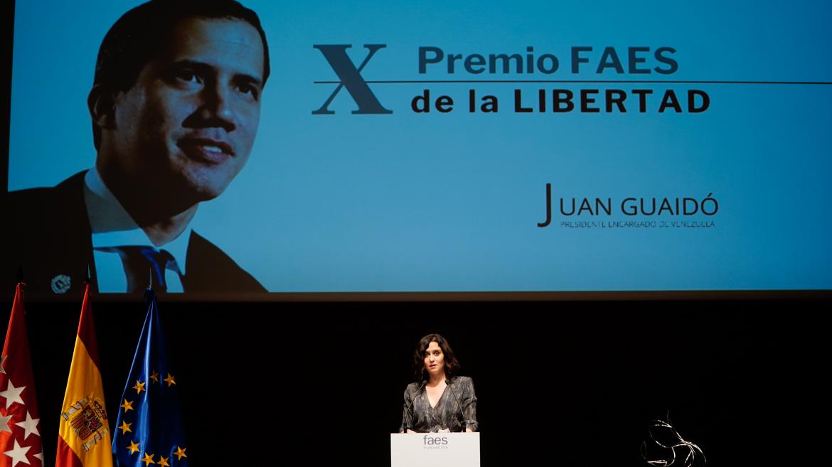 Díaz Ayuso anima a Juan Guaidó a seguir defendiendo la libertad como hasta  ahora | Comunidad de Madrid
