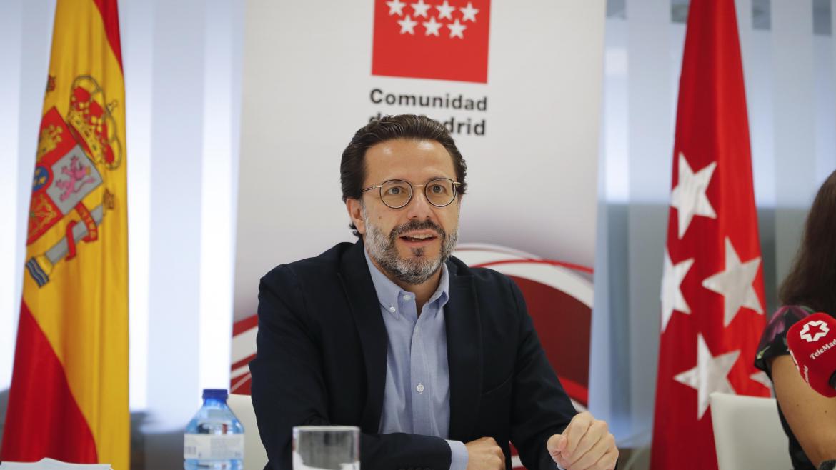 Javier Fernández- Lasquetty durante el acto