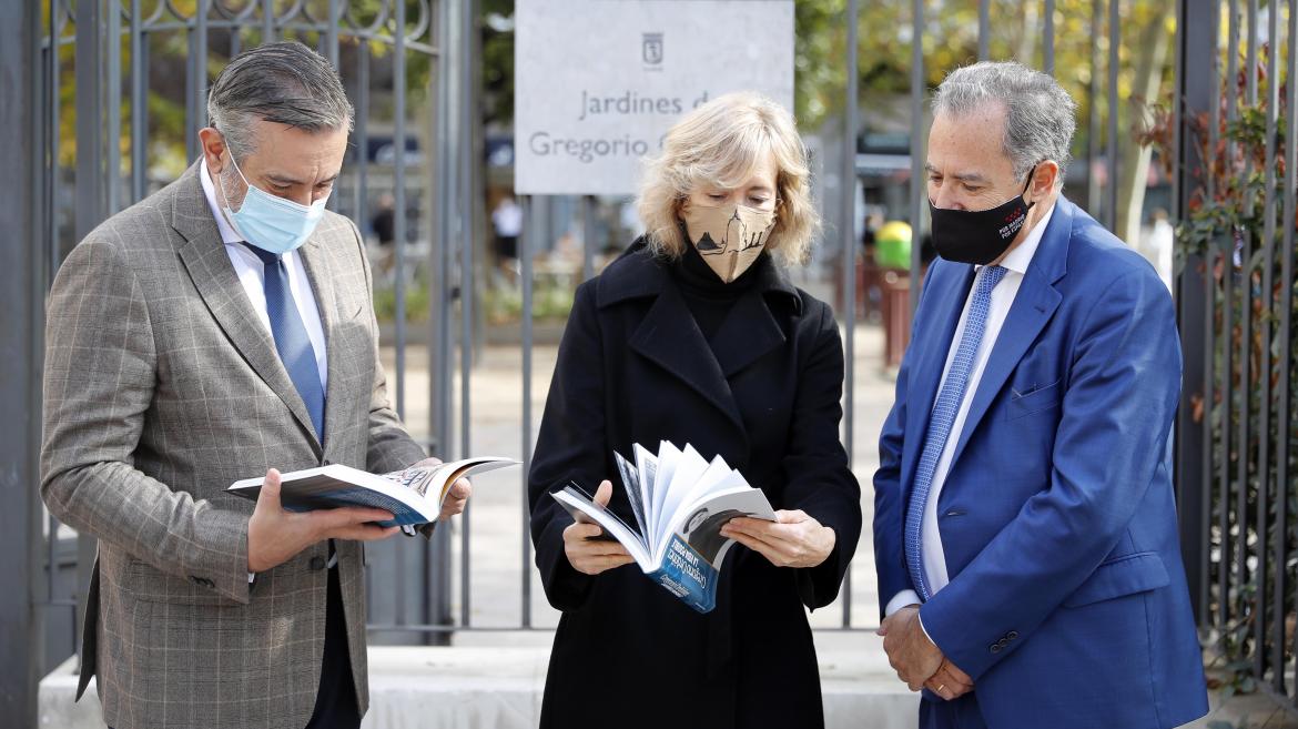 Ossorio y López junto a Ana Iríbar