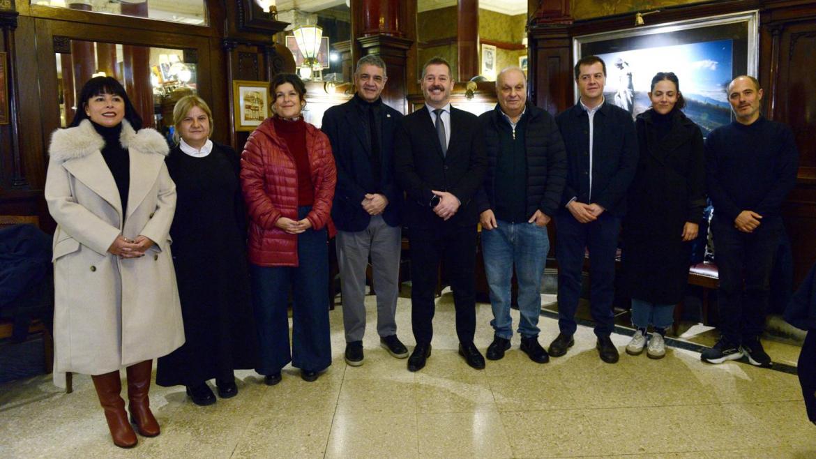 Mariano De Paco Serrano en la presentación Rutas Literarias dedicadas a Borges y Lorca