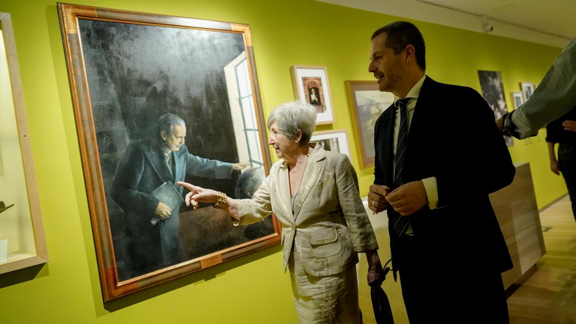 El consejero durante la inauguración