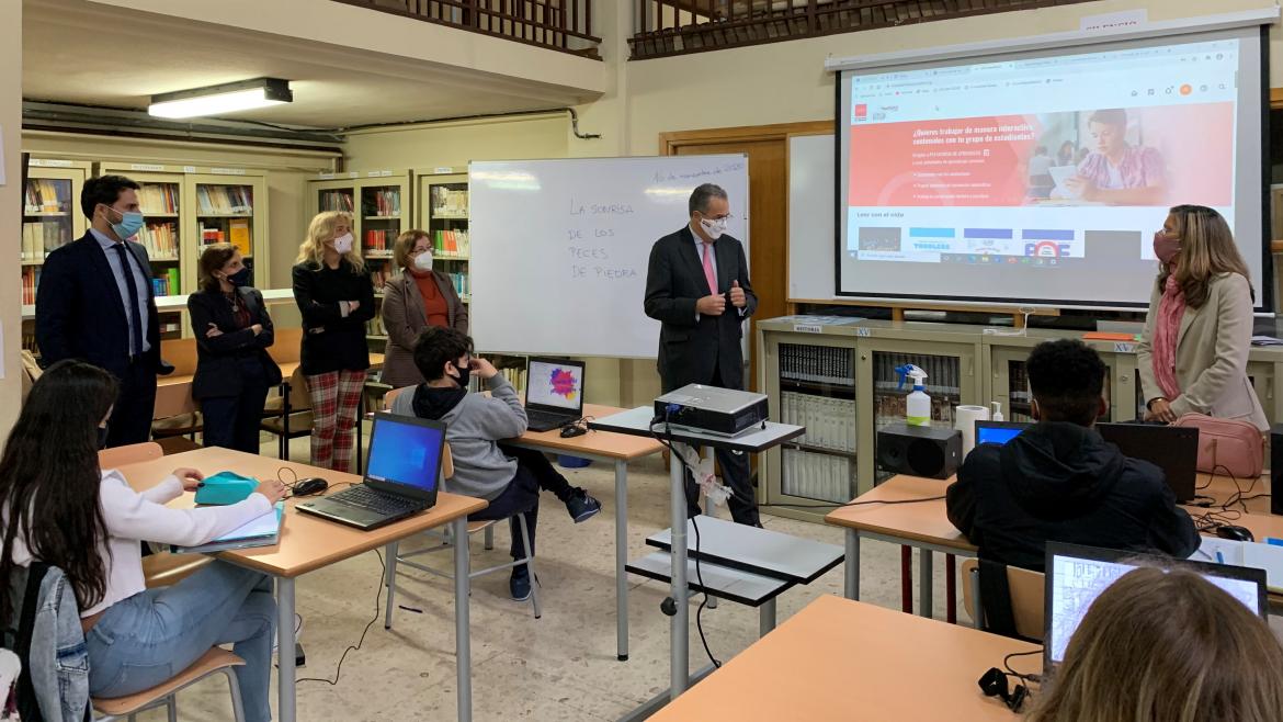 Ossorio presenta la nueva biblioteca virtual