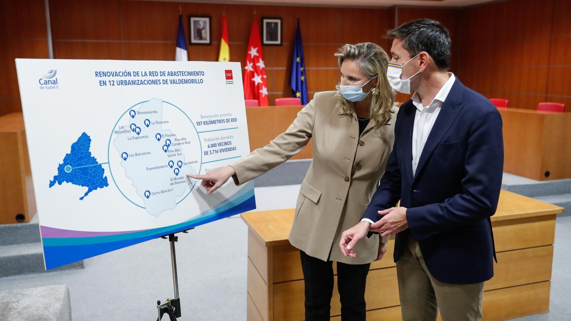Paloma Martín visita Valdemorillo