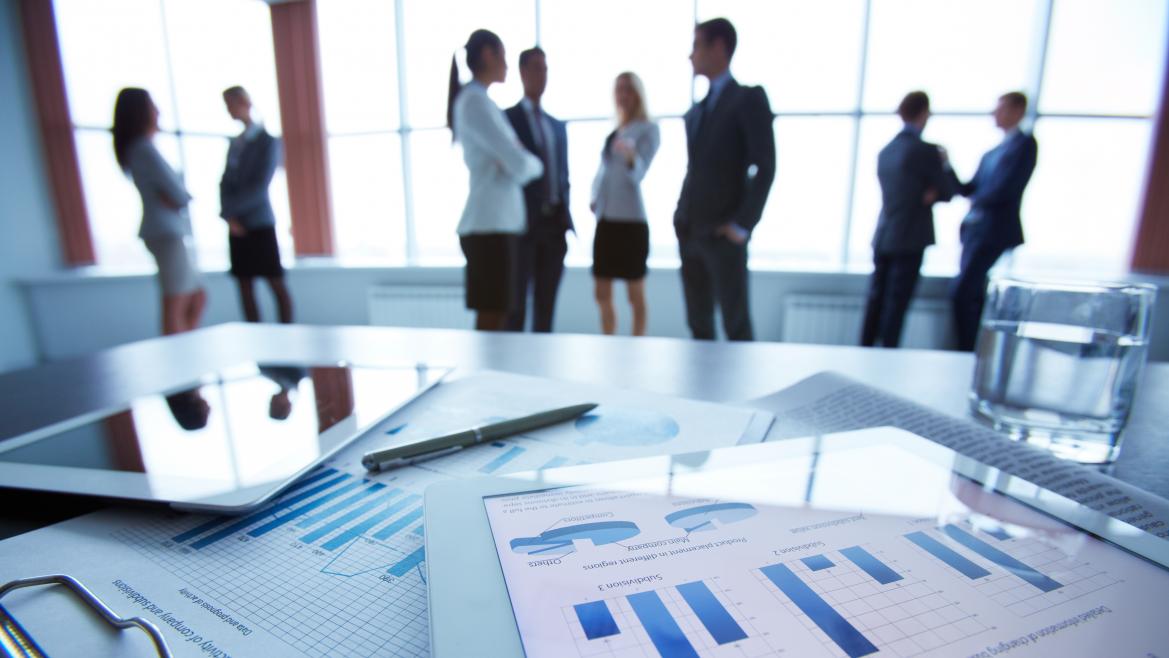 Empresarios reunidos