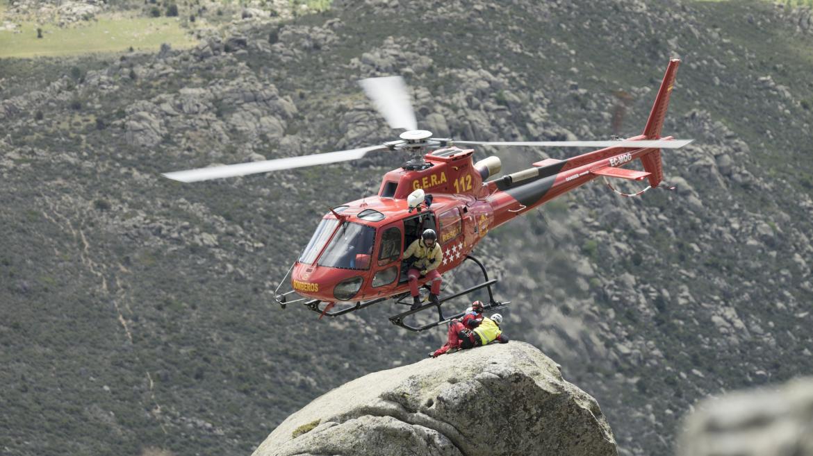 Grupo Especial de Rescate en Altura de Bomberos de la Comunidad de Madrid