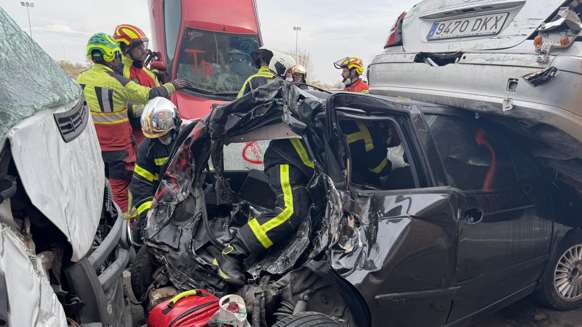 bomberos de la Comunidad de Madrid