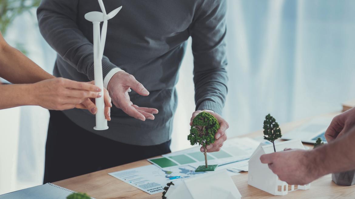 Trabajando con energía renovable