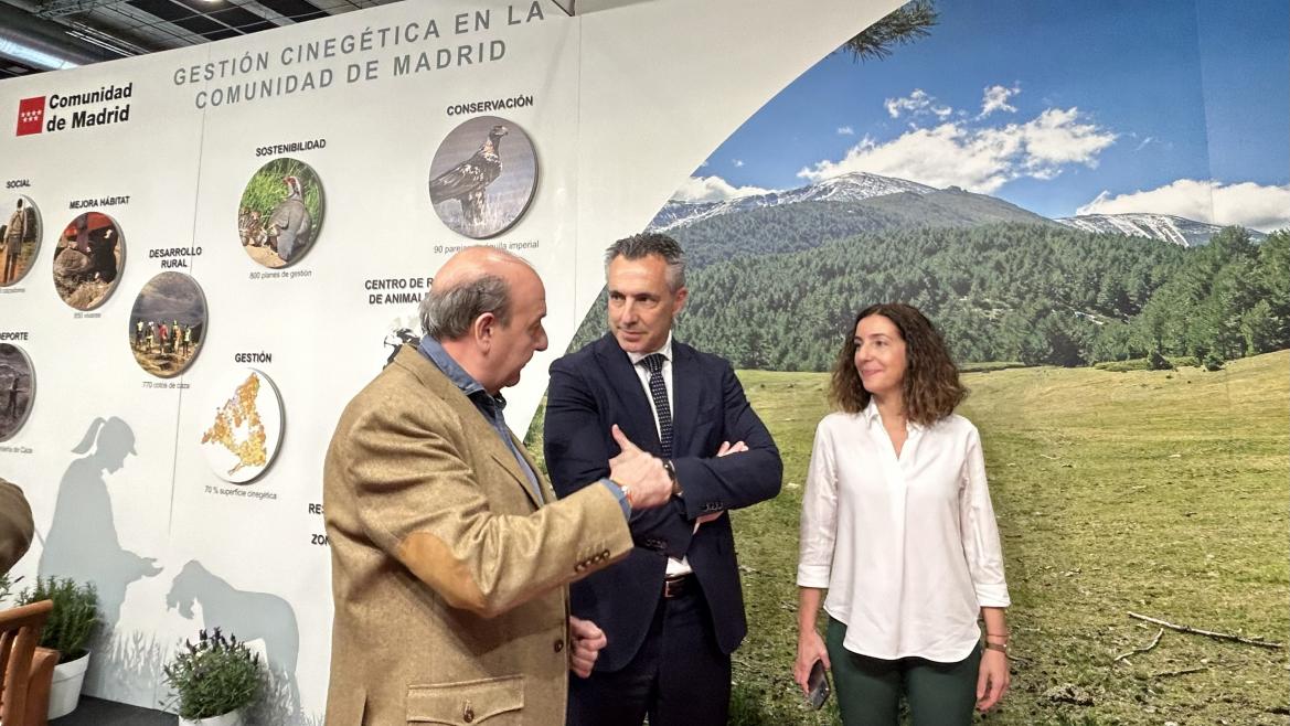 Imagen del artículo La Comunidad de Madrid participa en la XI Feria Cinegética con un estand propio en el que agentes forestales explicarán su trabajo