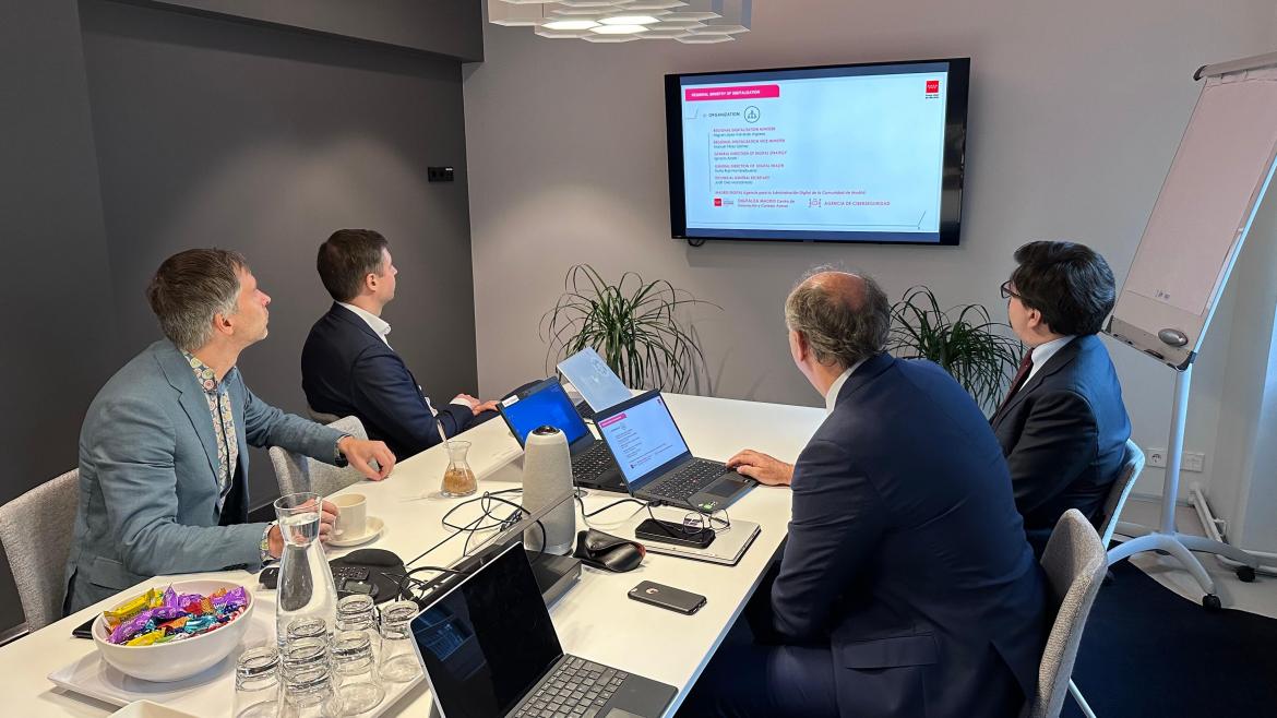 Imagen de cabecera #0 de la página de "La Comunidad de Madrid se unirá a EU Cybernet, una red para fortalecer la seguridad tecnológica de los estados europeos"