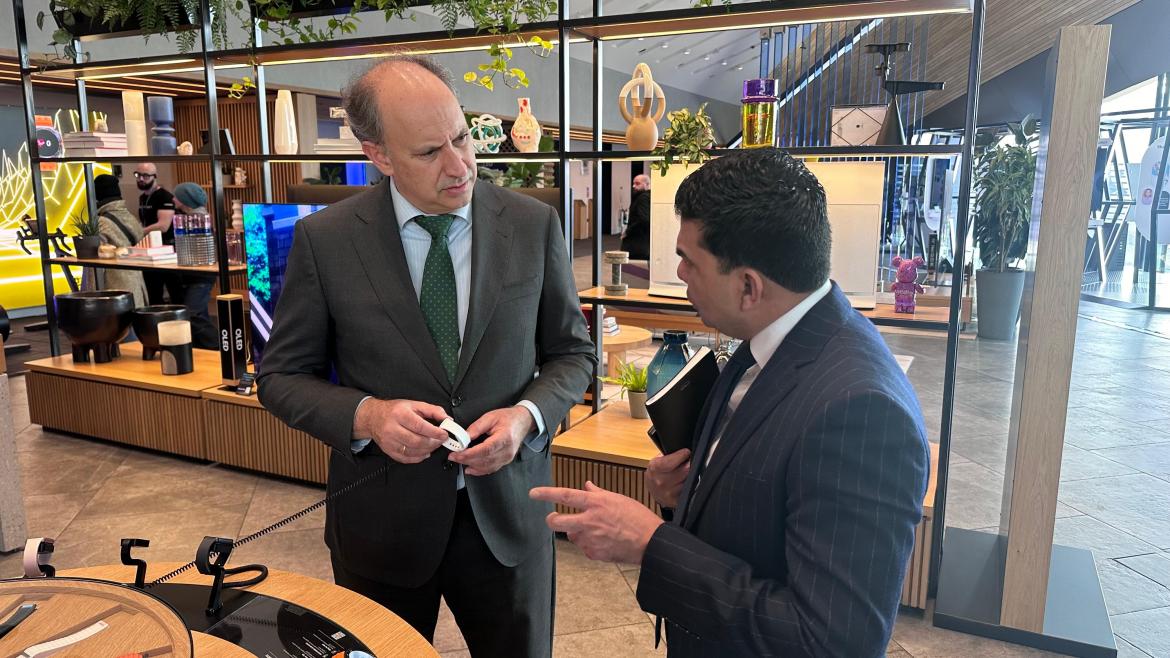 El consejero López-Valverde